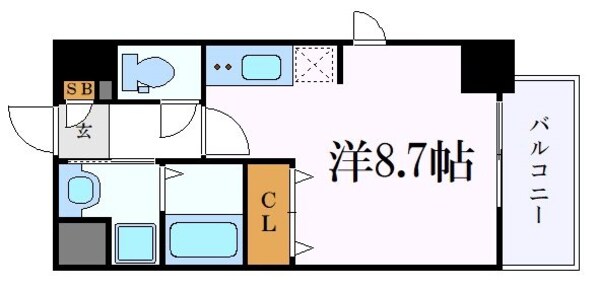 プログレッソ八田の物件間取画像